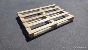 Einwegpalette 120cm x 80cm, Abmessung wie Europalette.