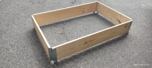 Aufsatzrahmen für Paletten 120cm x 80cm, Passend für Europaletten